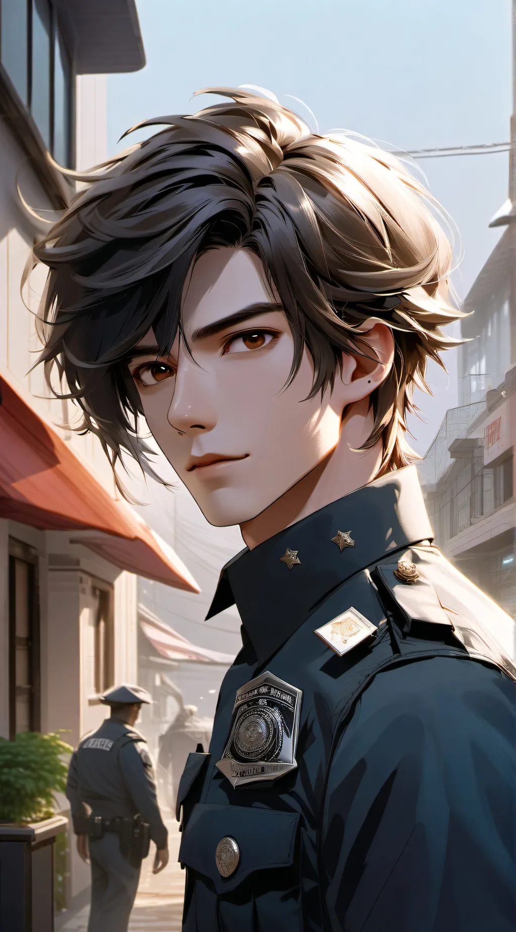 ai character: Nick background