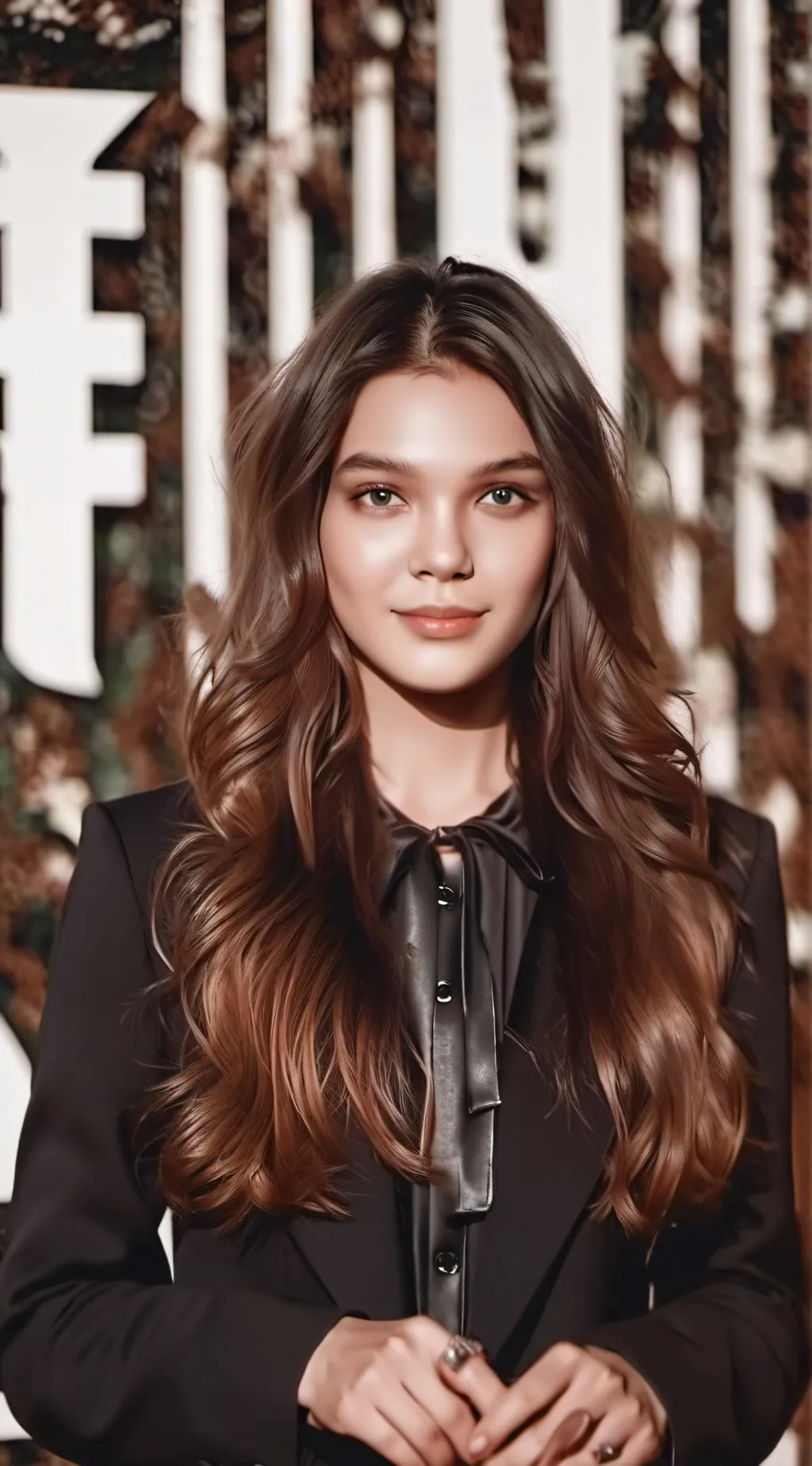 ai character: Hallie Seinfeld  background