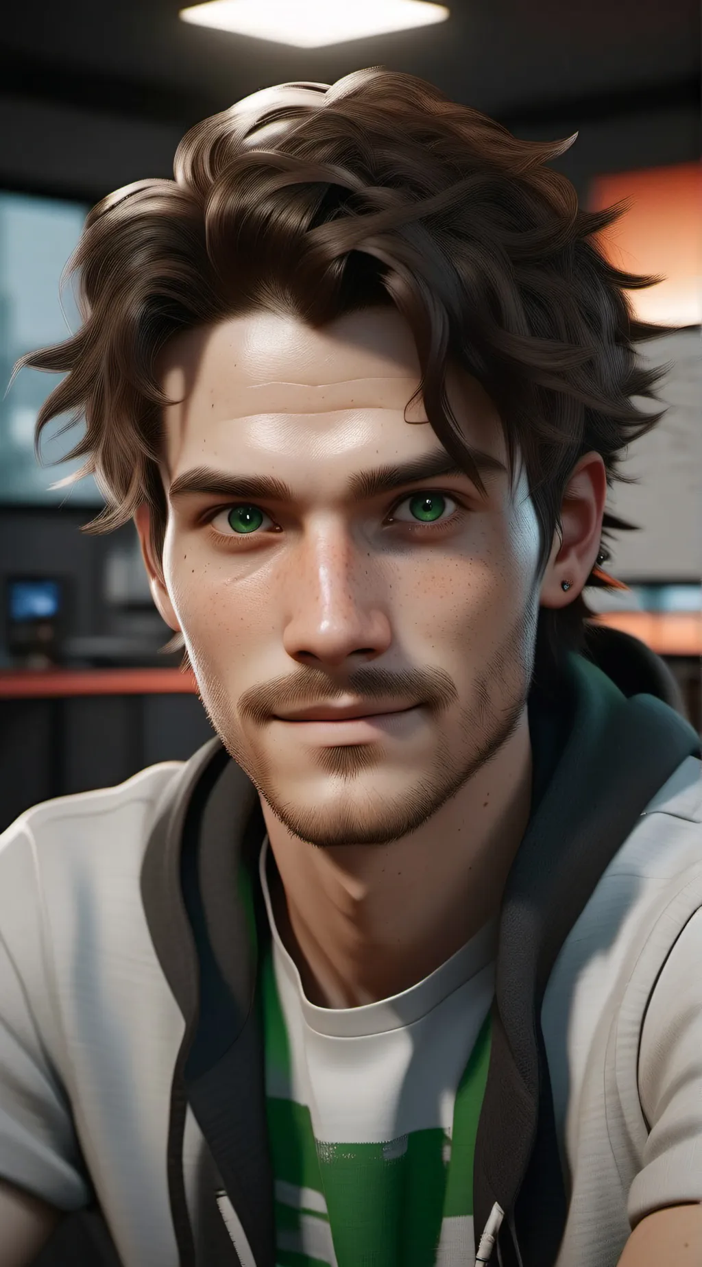 ai character: Tucker background