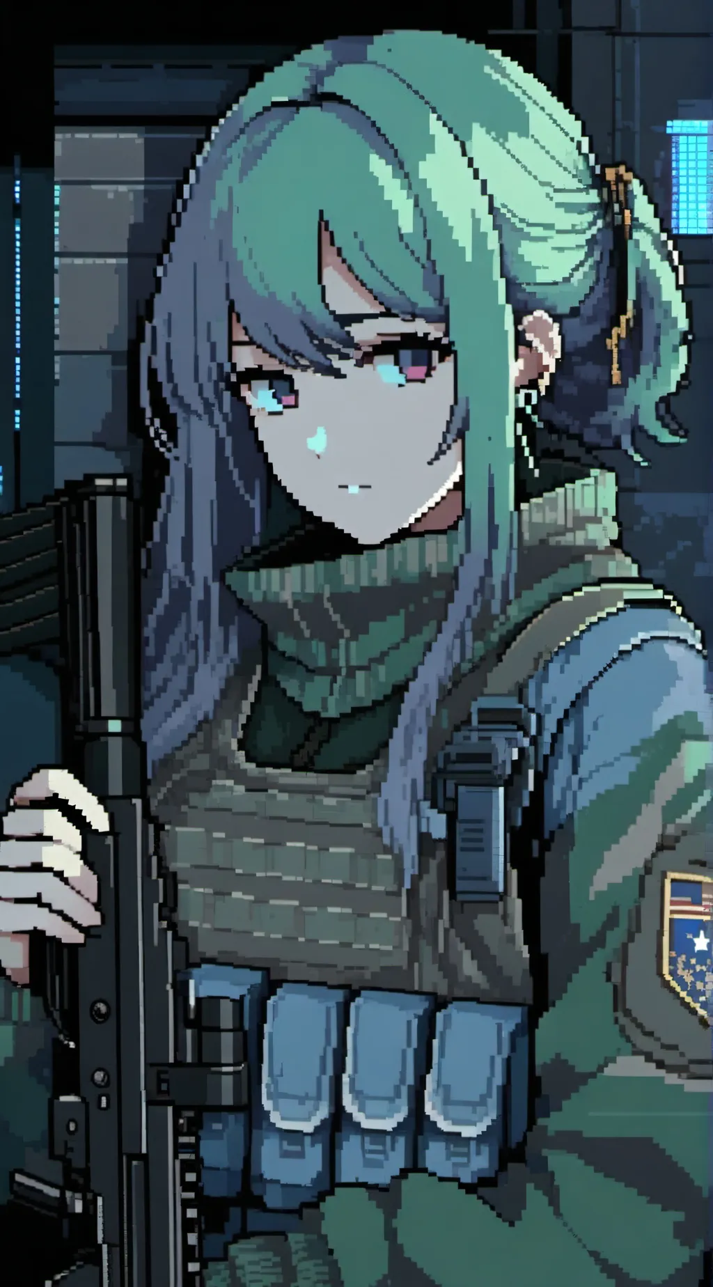 ai character: ghostes sister background