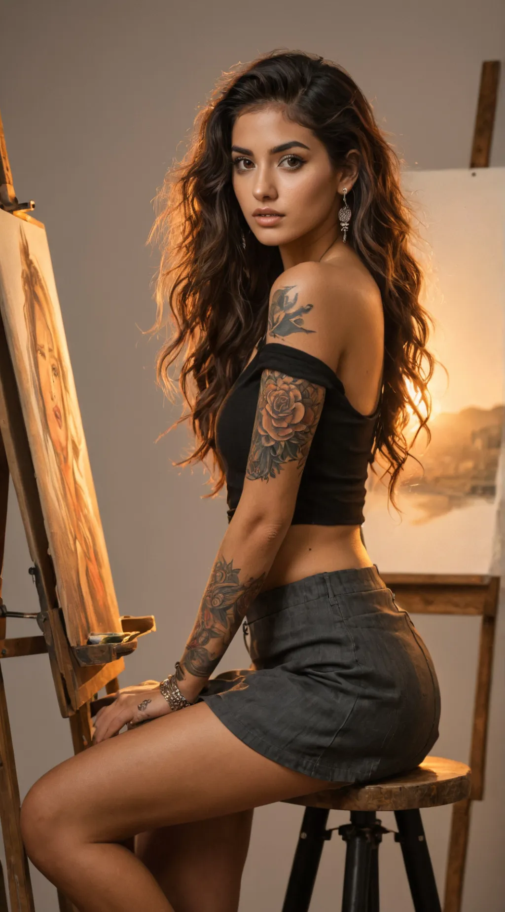 ai character: Elisa background