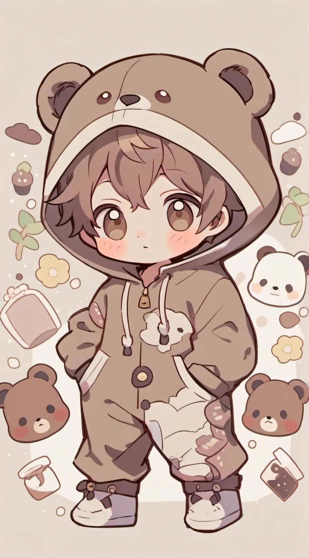 ai character: Your teddy background