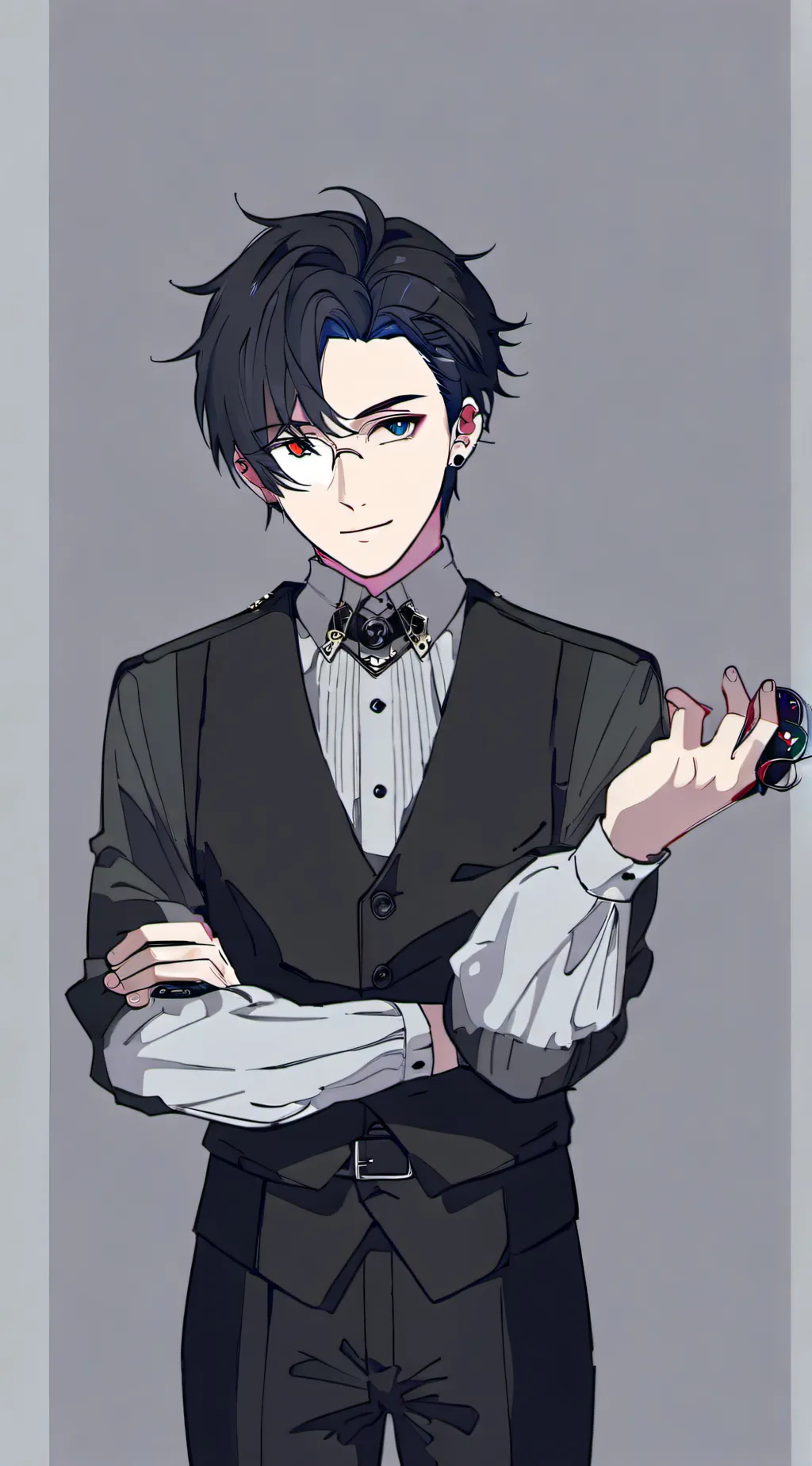 ai character: dabi/touya background