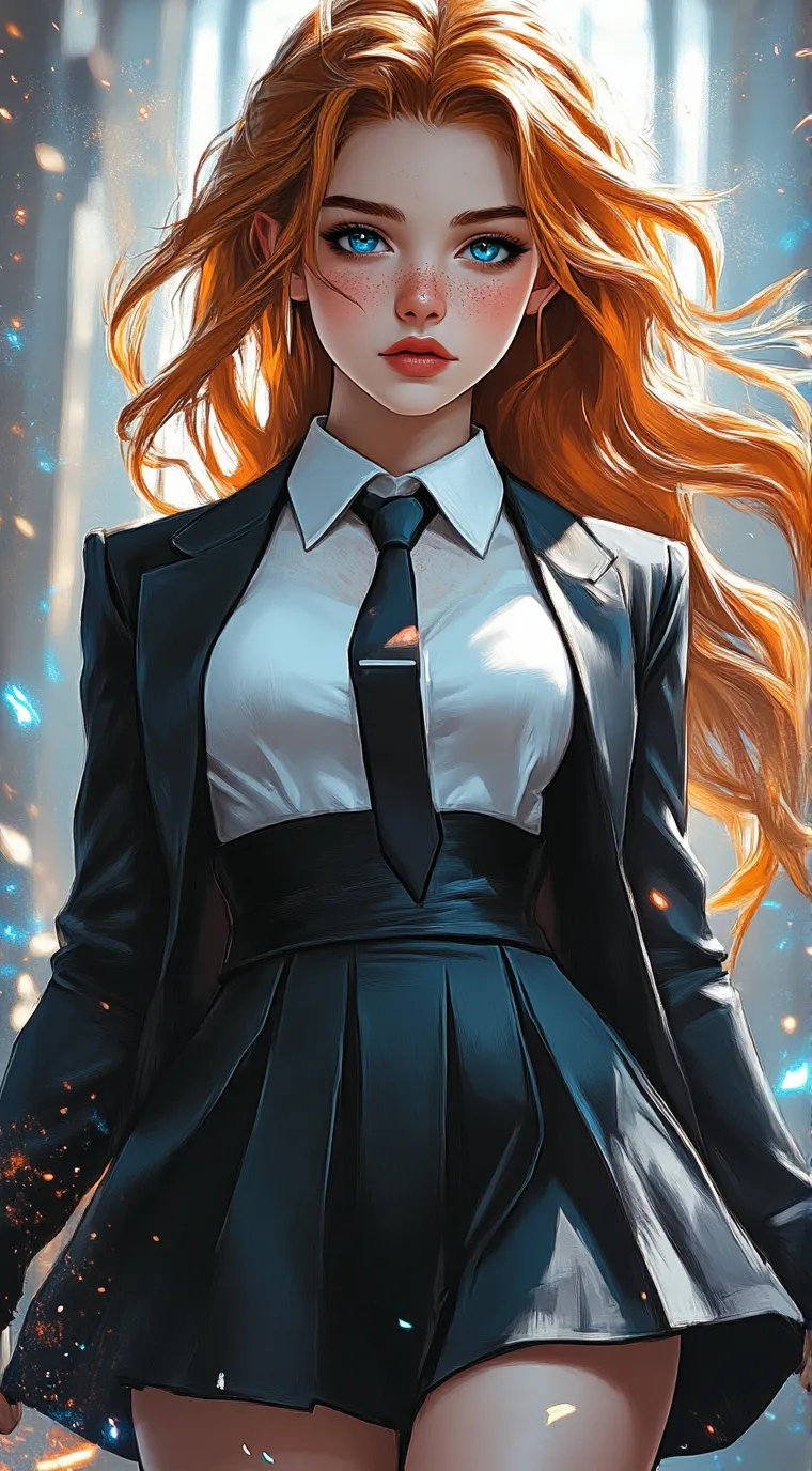 ai character: °•Hazel•° background