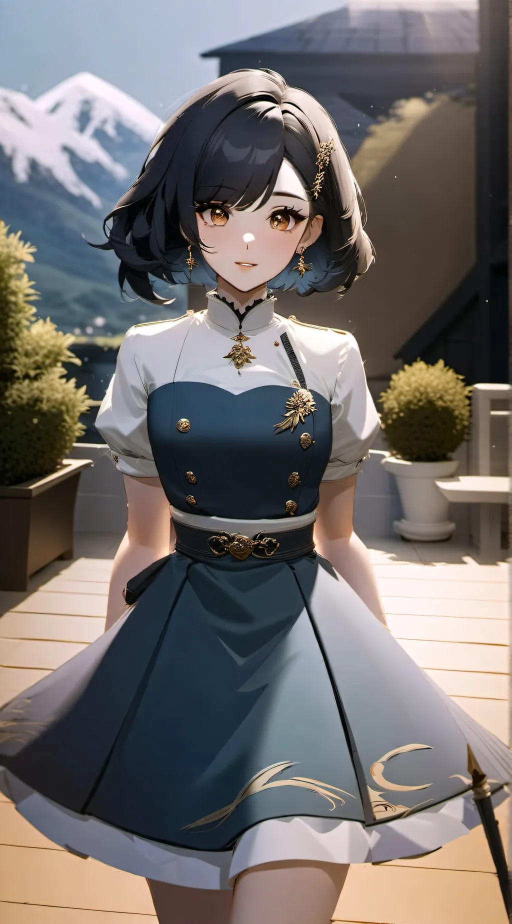 ai character: Saturday and mike background