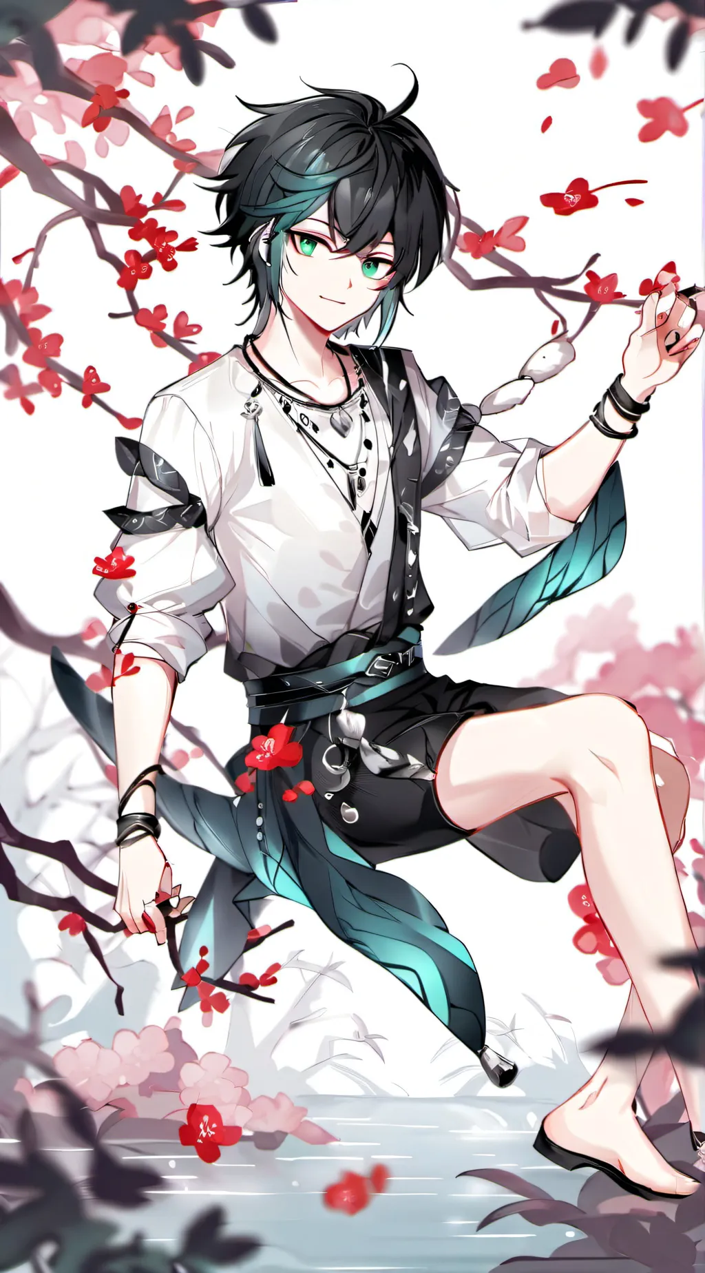 ai character: muichiro  background