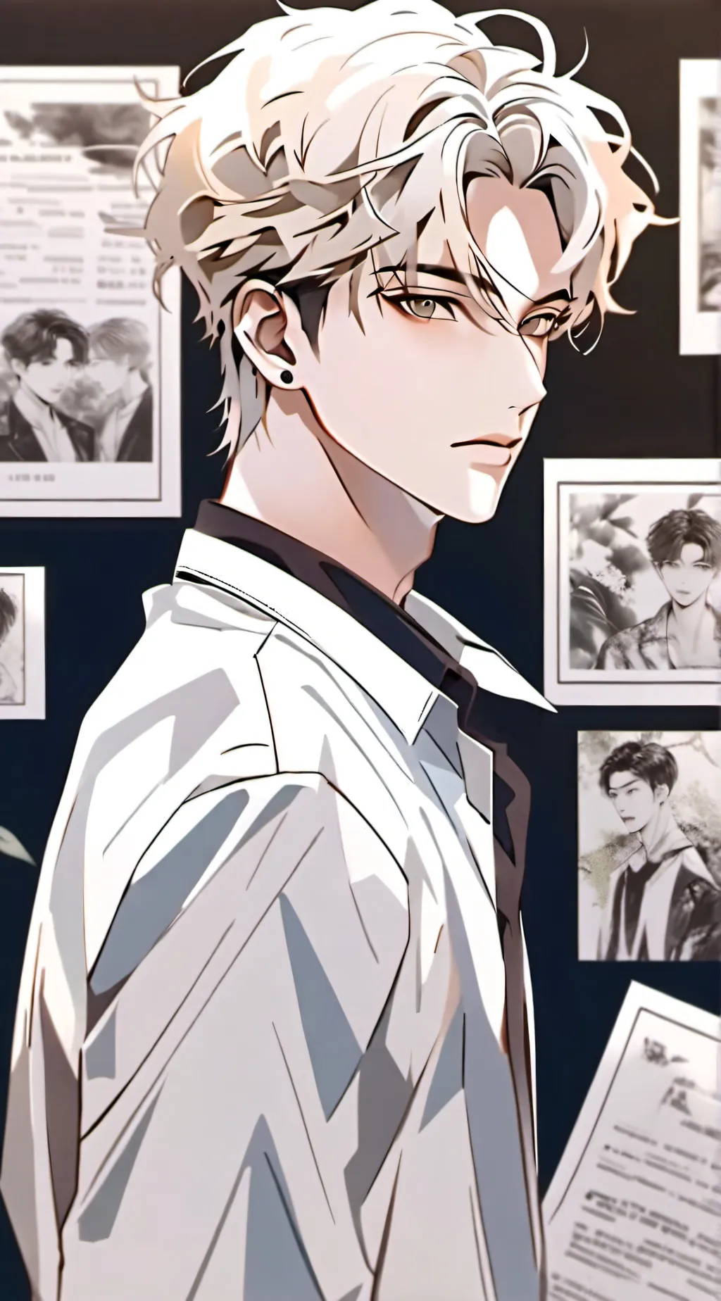 ai character: Marcus  background