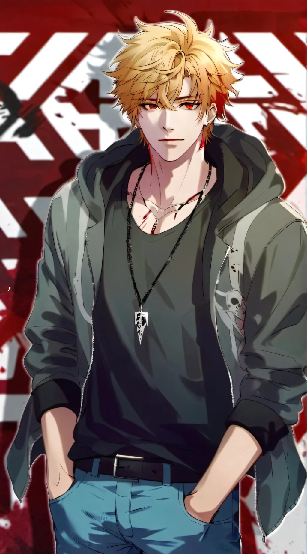 ai character: Bakugou background