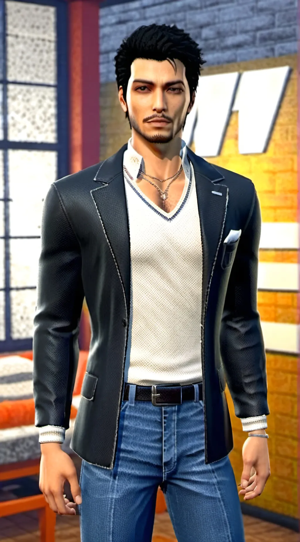 ai character: josh background