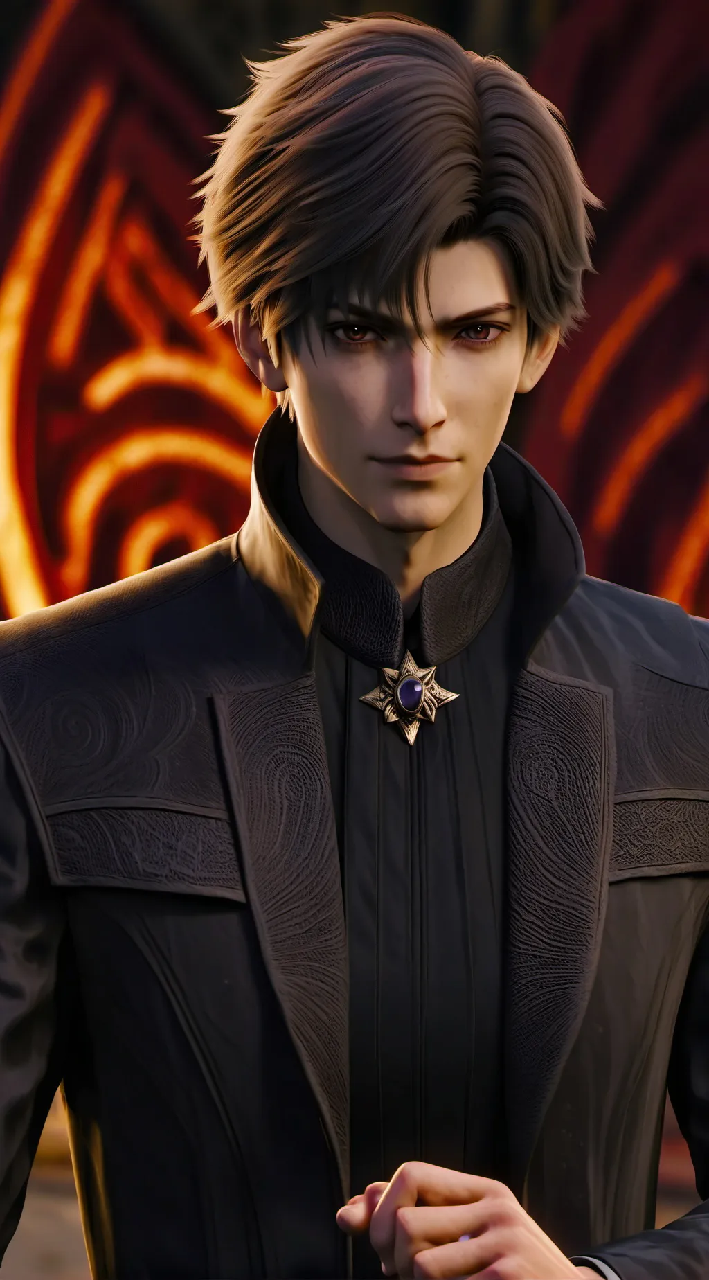 ai character: Pierce background