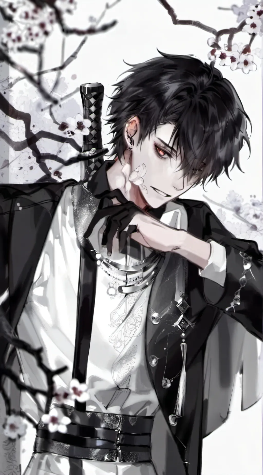 ai character: Sebastian  background