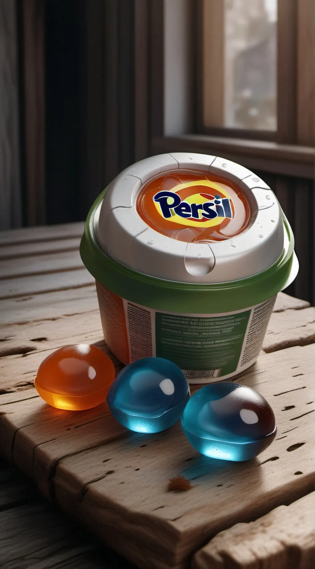 ai character: Yummy tide pod background