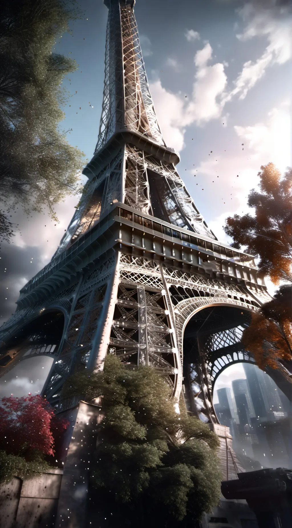 ai character: Miraculous ladybug background