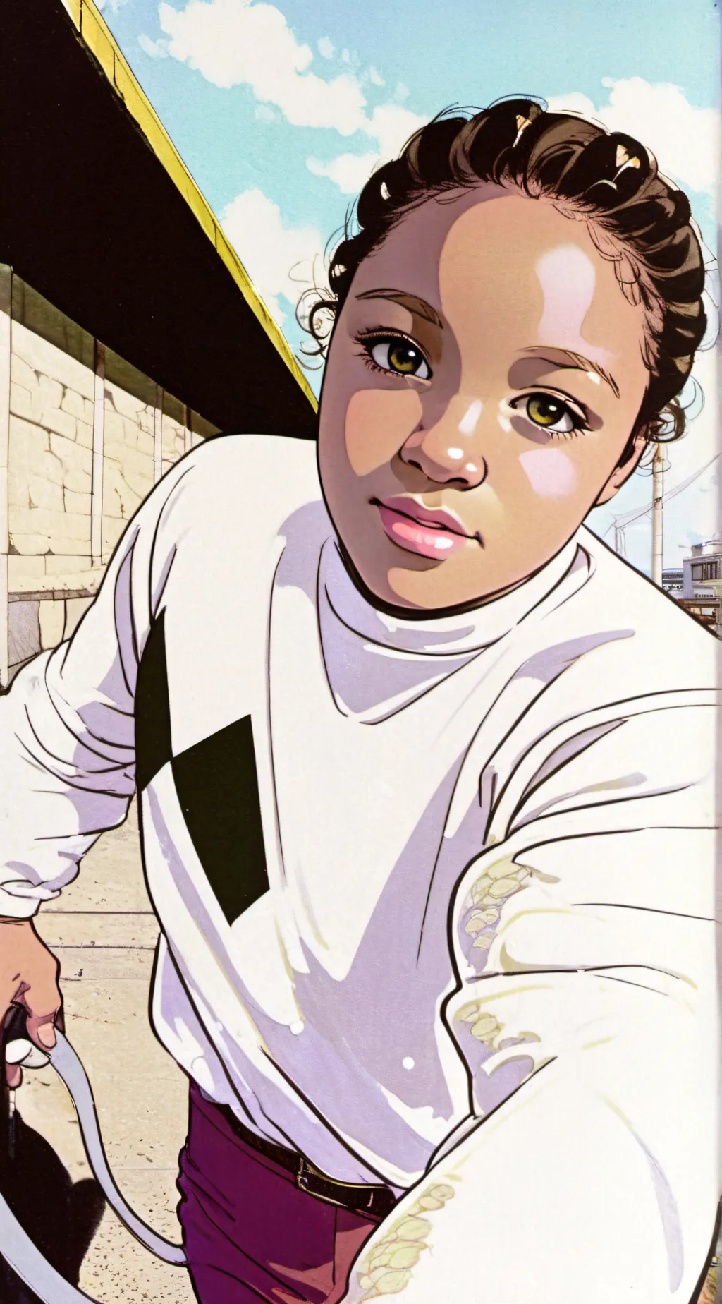 ai character: Aaniyah background