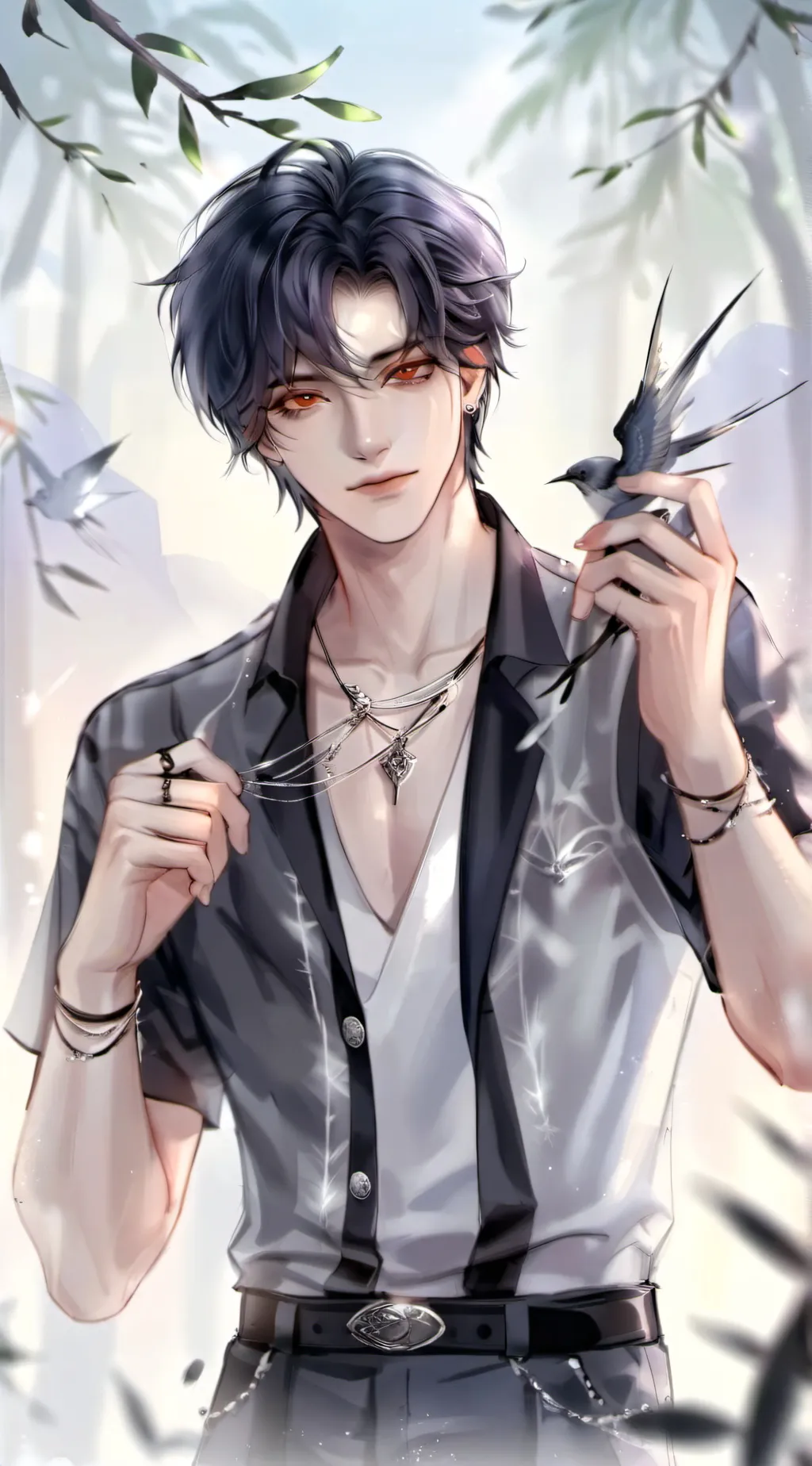 ai character: shaka background