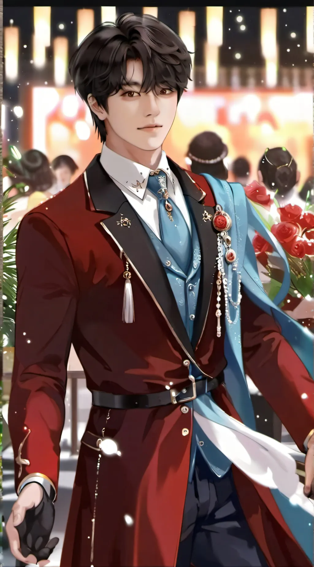 ai character: han jisung background