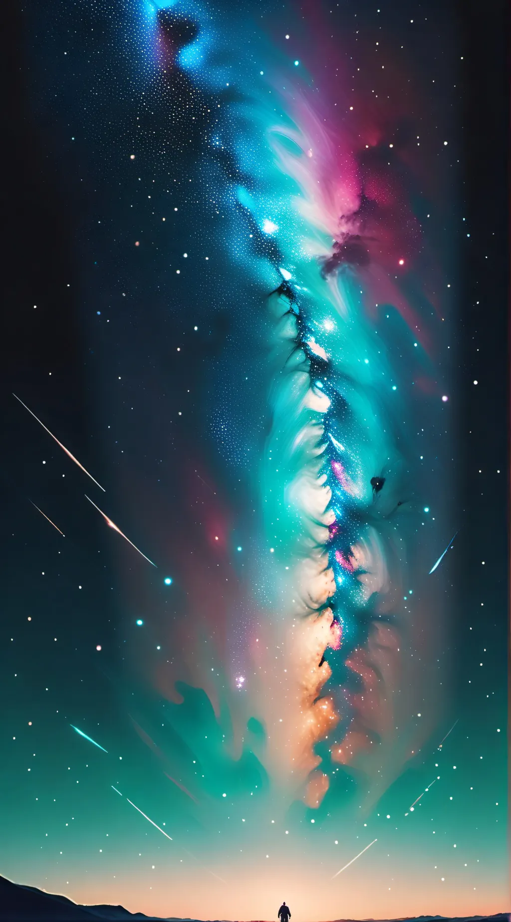 ai character: THE UNIVERSE background