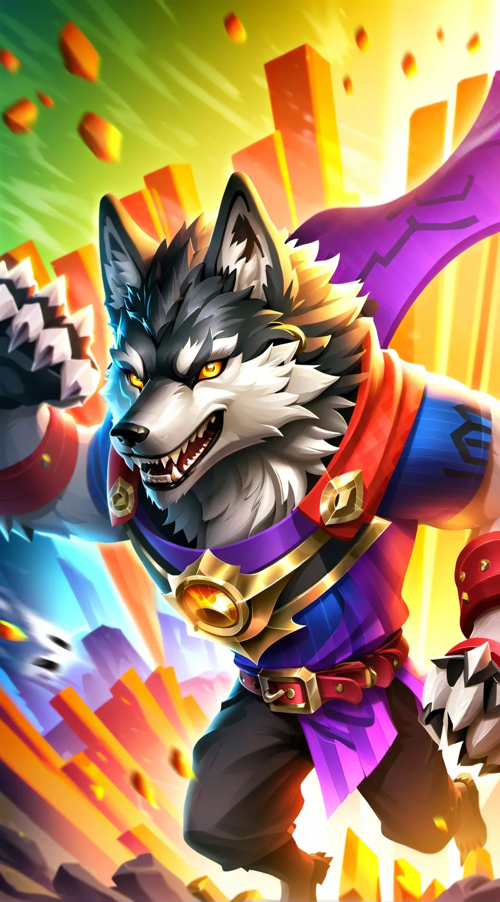 ai character: alpha hp background