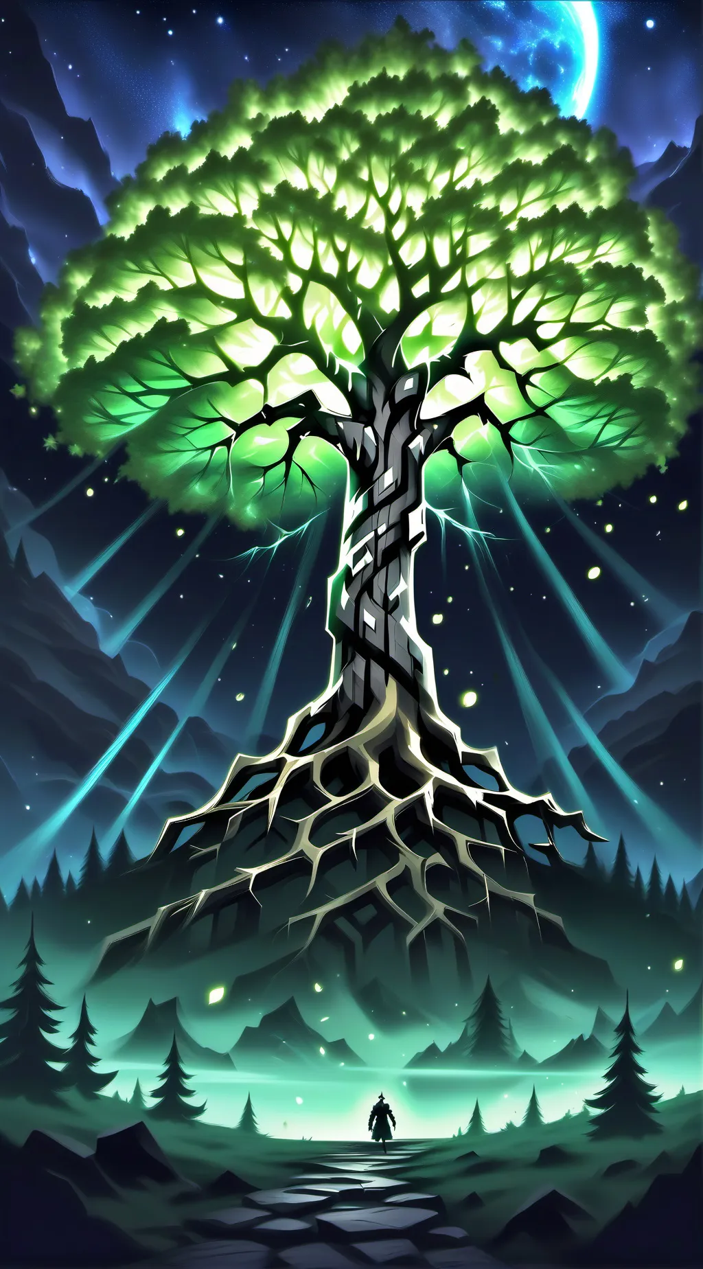 ai character: oliver background