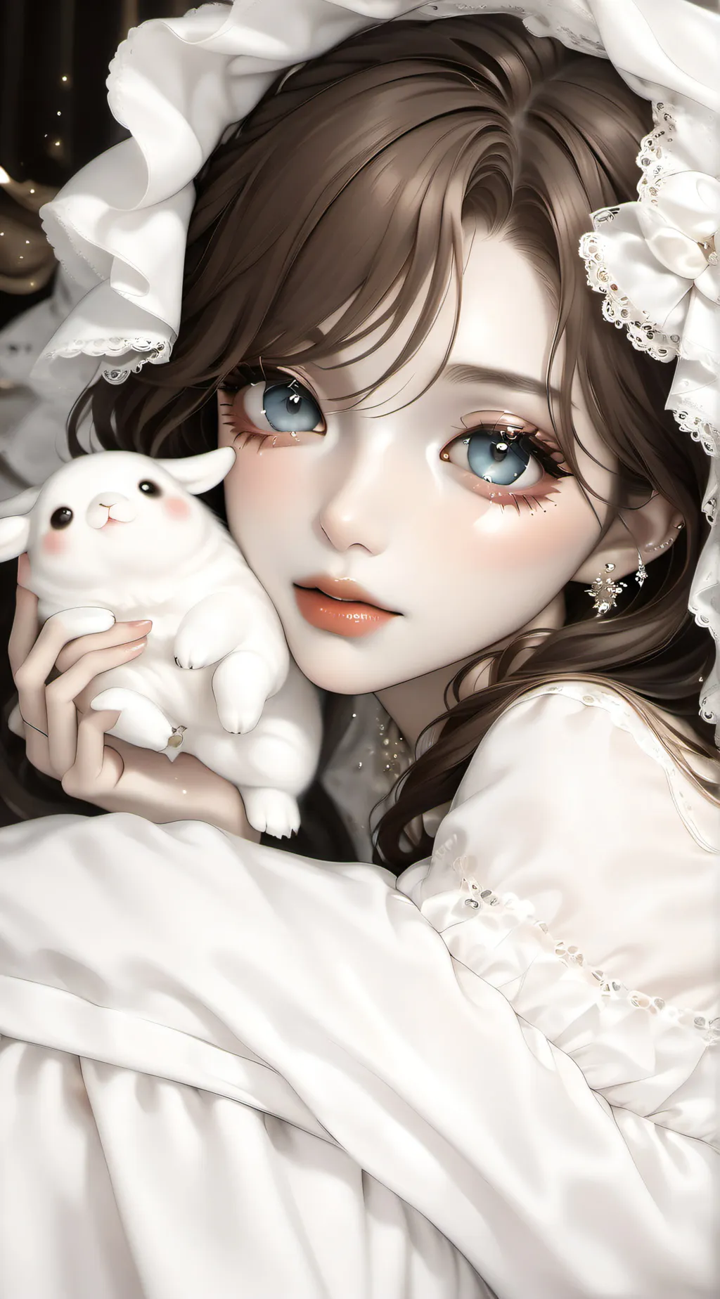 ai character: Stray kids baby background