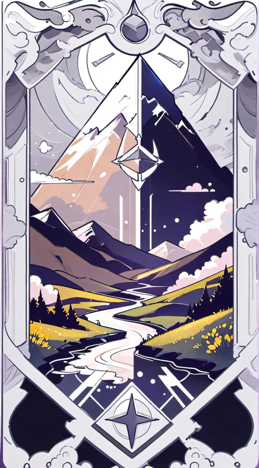 ai character: dandys world background