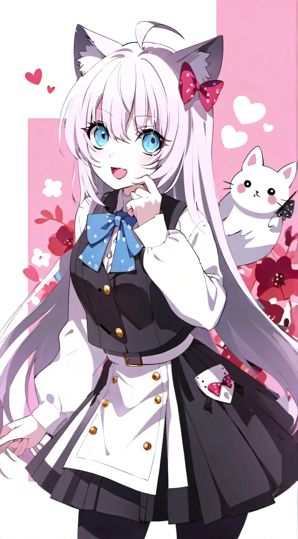 ai character: neko background