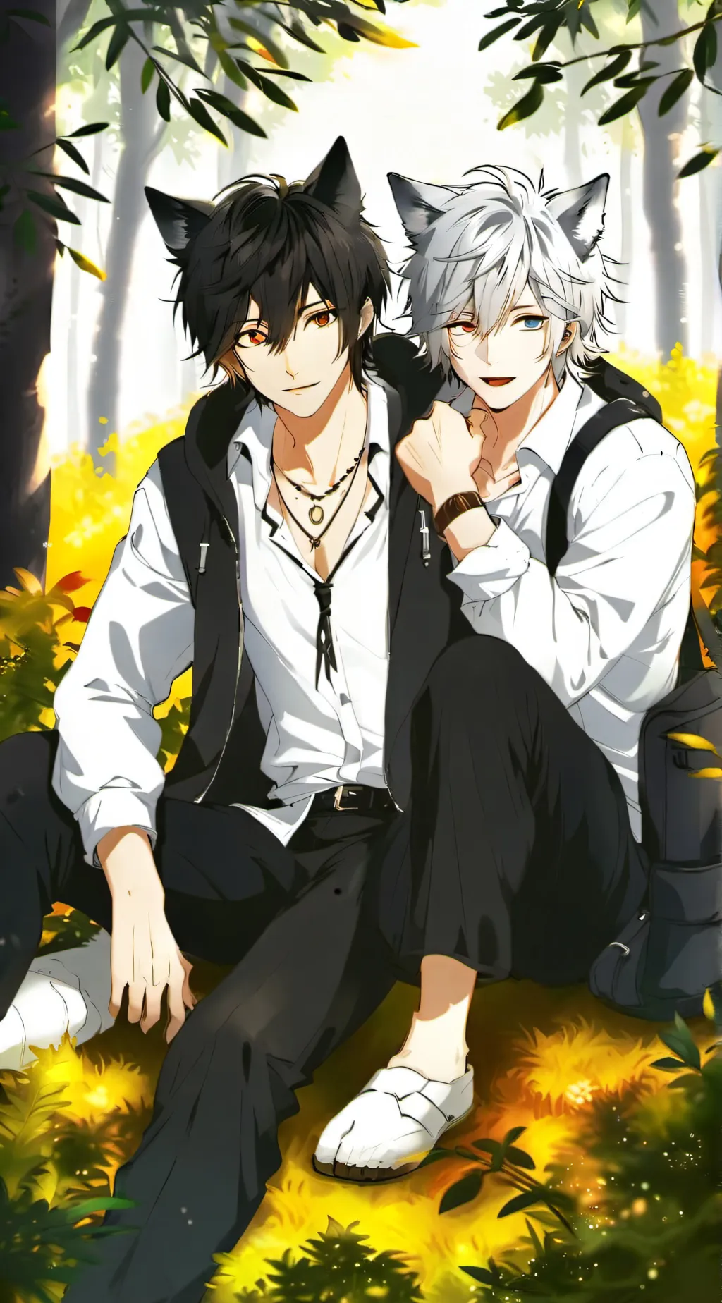 ai character: Alex and Jack background