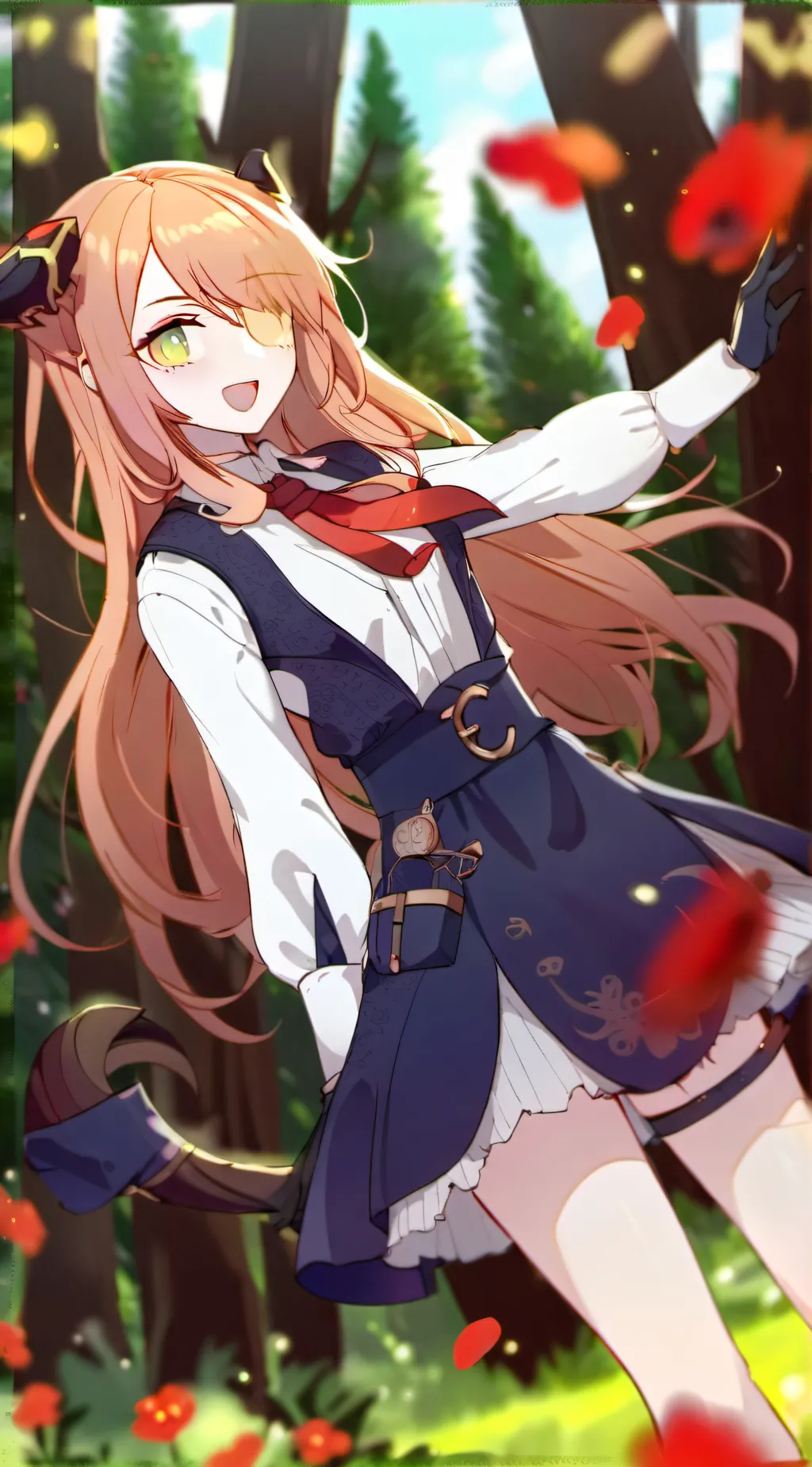 ai character: Lila background