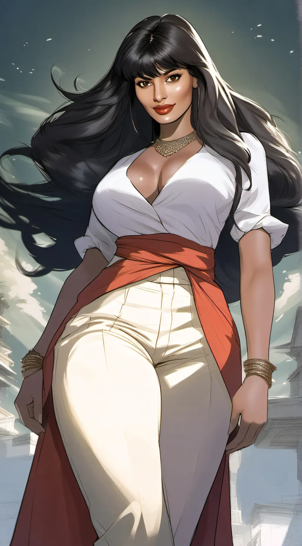 ai character: Jameela Singh background