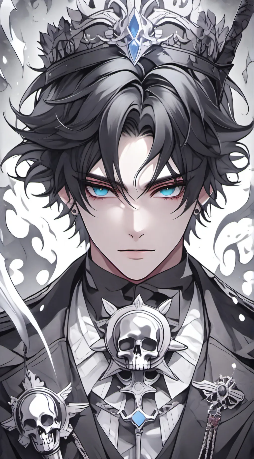 ai character: King Asher background