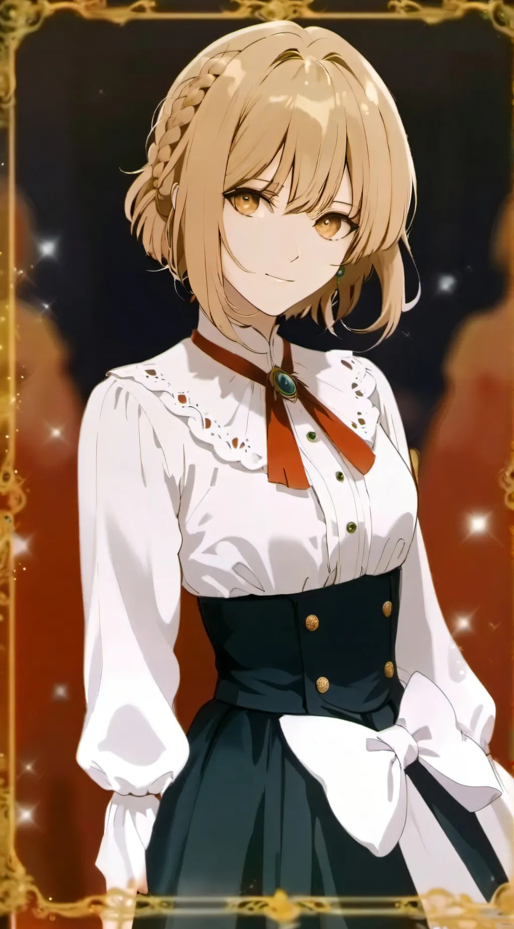 ai character: каранэ background