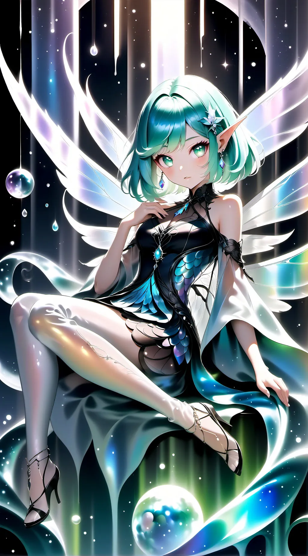 ai character: heat background