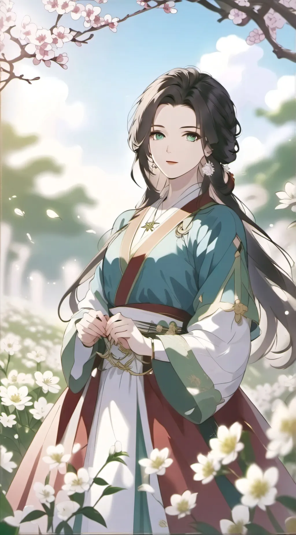 ai character: Марика background