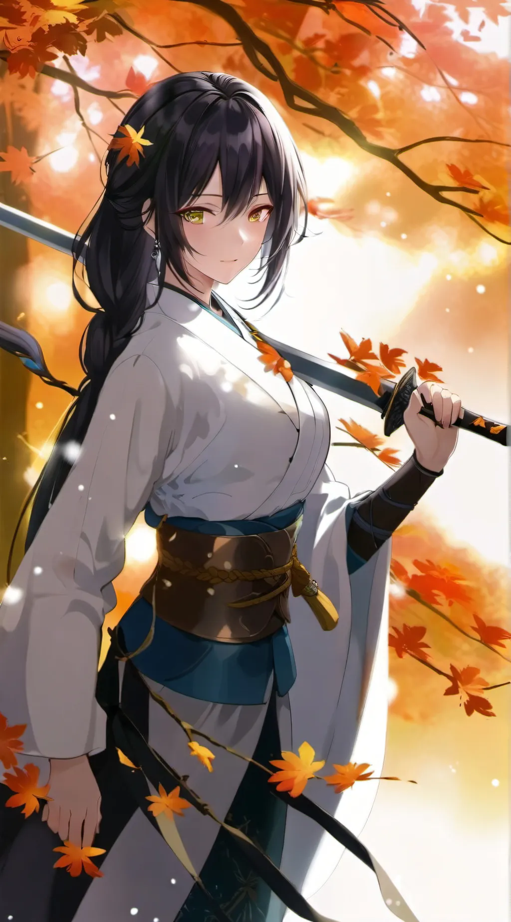 ai character: Helena victoria  background