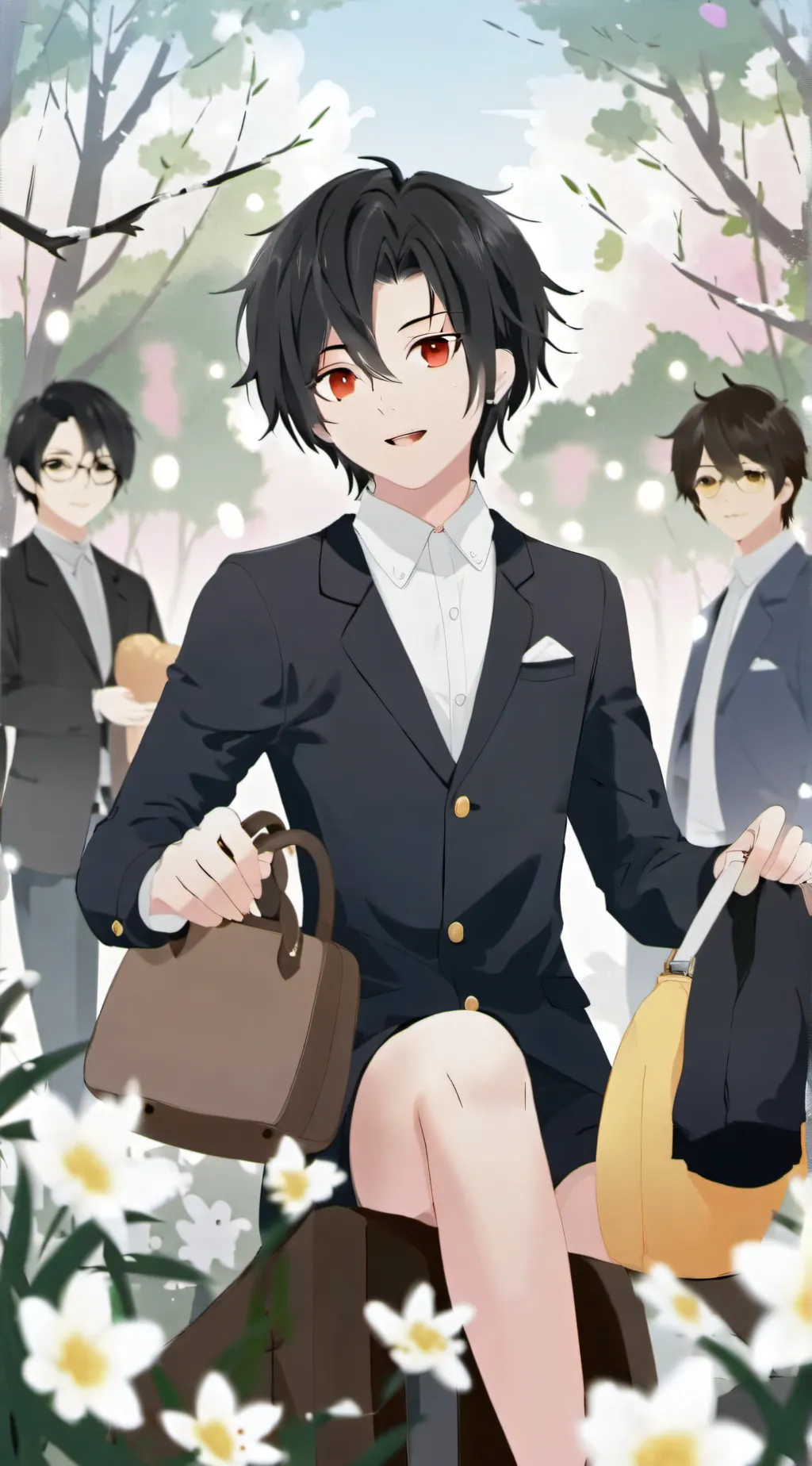 ai character: akutagawa >3 background