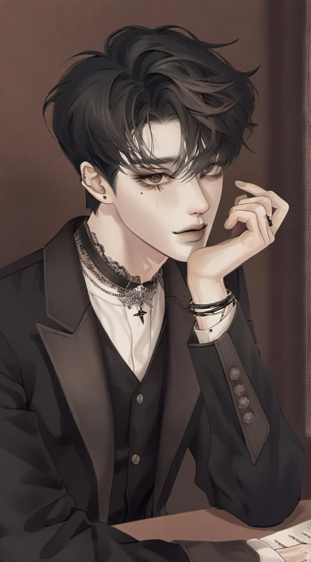 ai character: I’m out of idea background