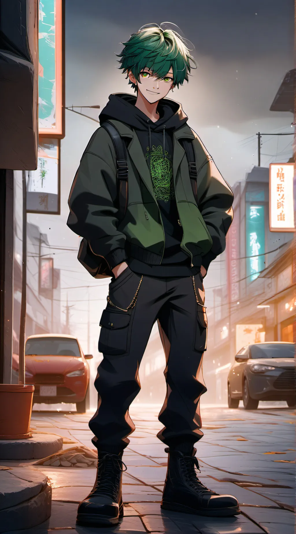 ai character: Emerson background