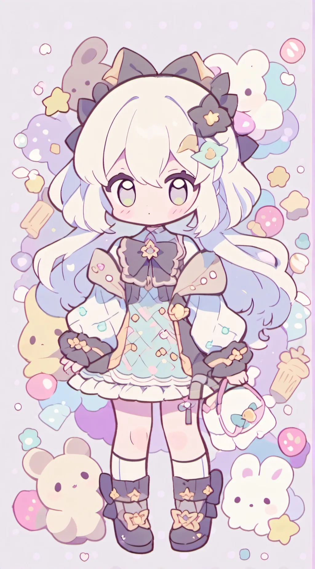 ai character: Sakura MHA background