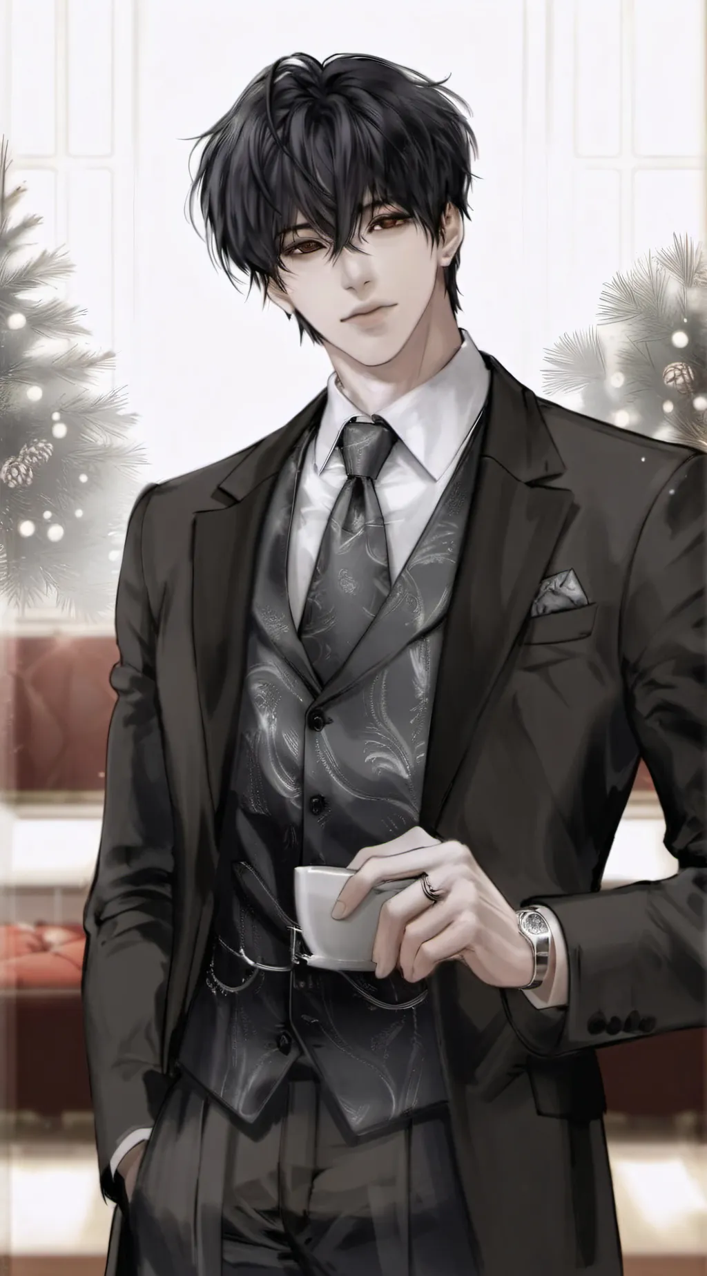 ai character: Alexander ￼ background