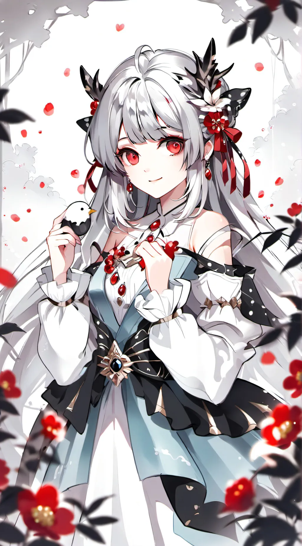 ai character: maria Heloísa  background