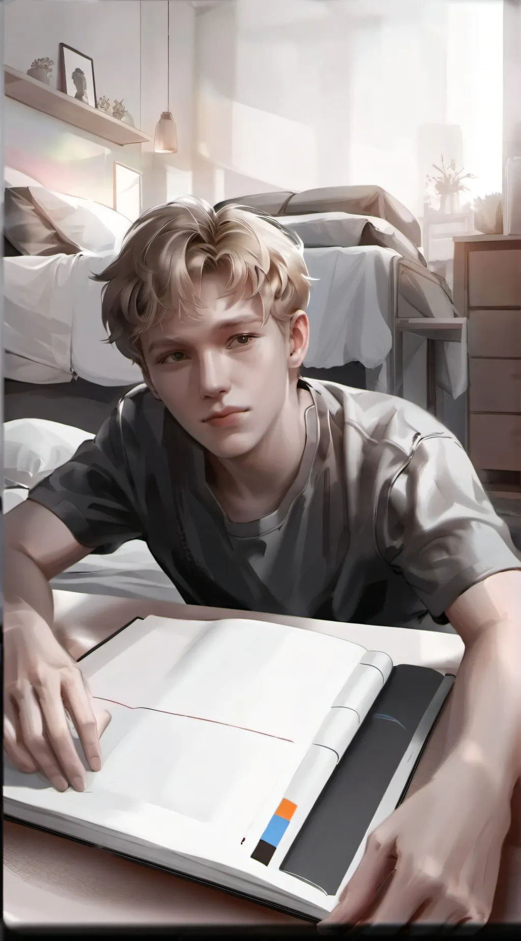 ai character: me as a kid background