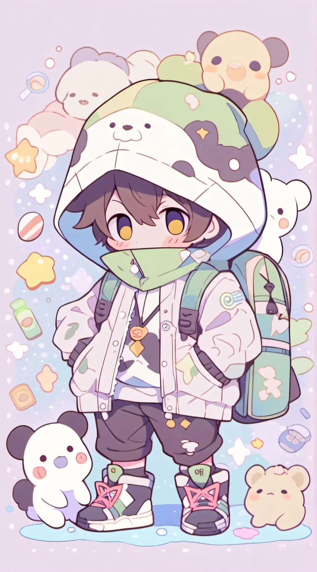 ai character: 💟Yerko💟 background