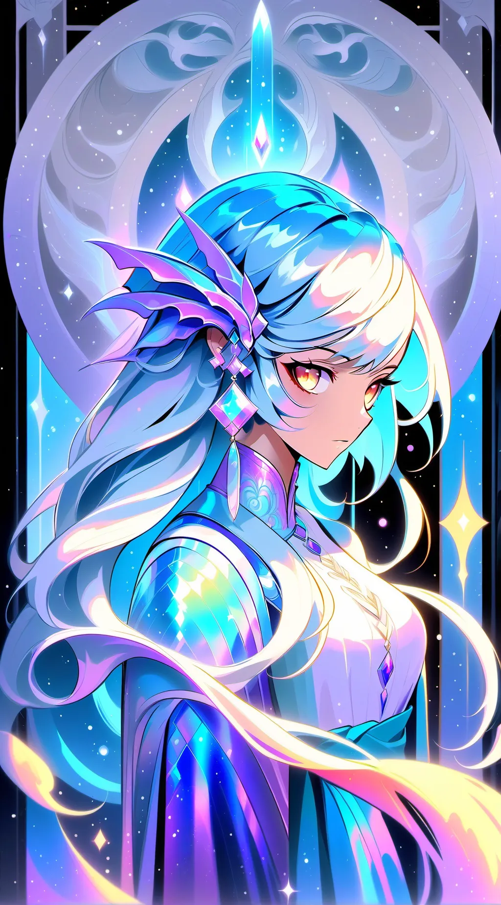 ai character: Magic wand  background