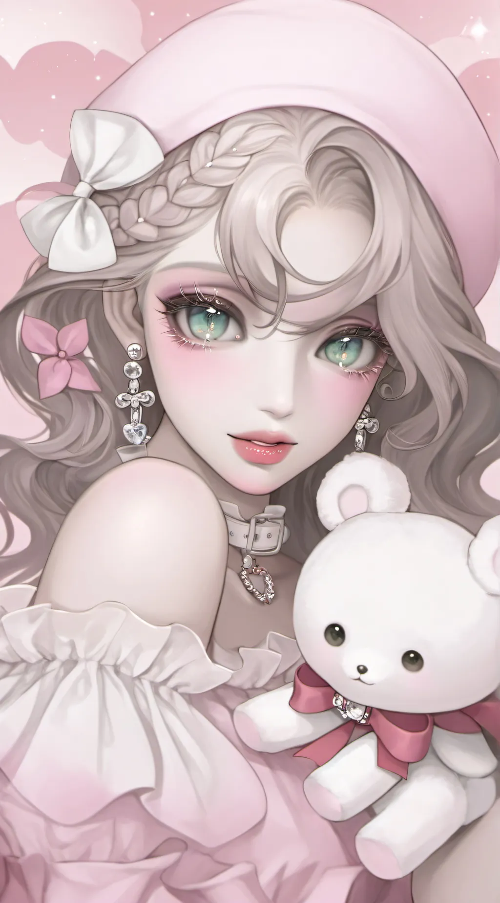 ai character: mimada  background