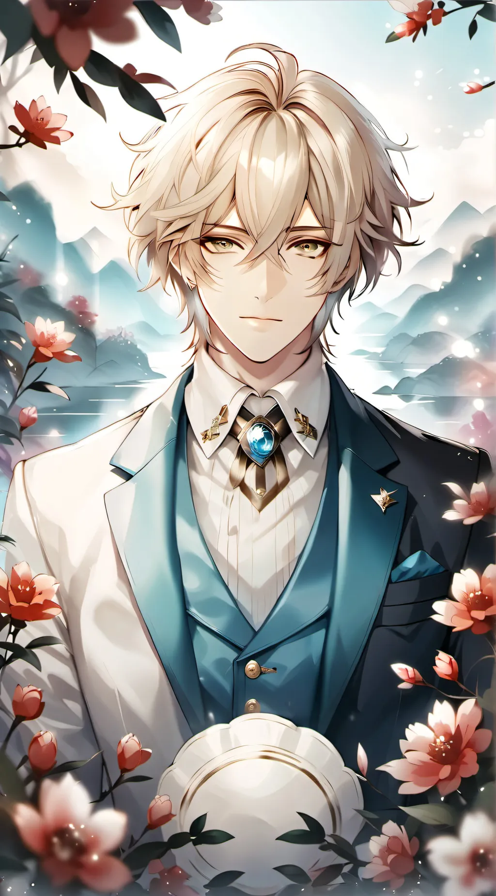 ai character: Brent  background