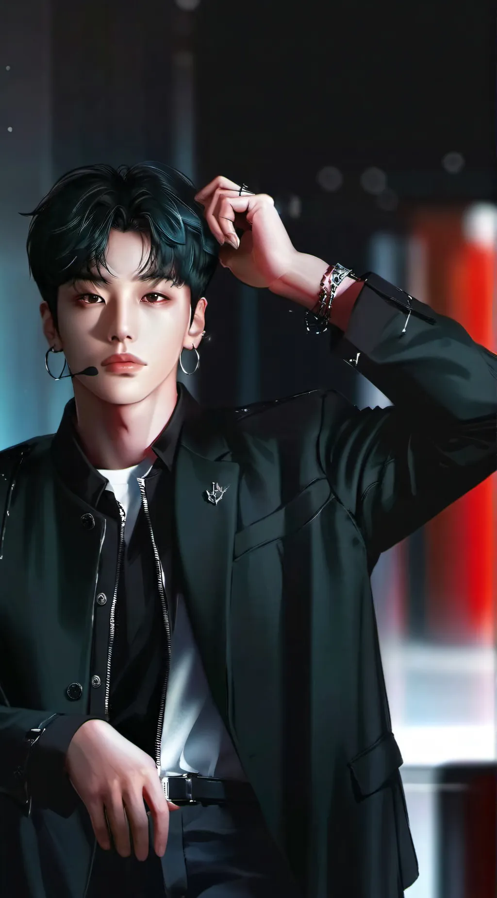 ai character: ꧁ ༒ IAN ༒ ꧂ background