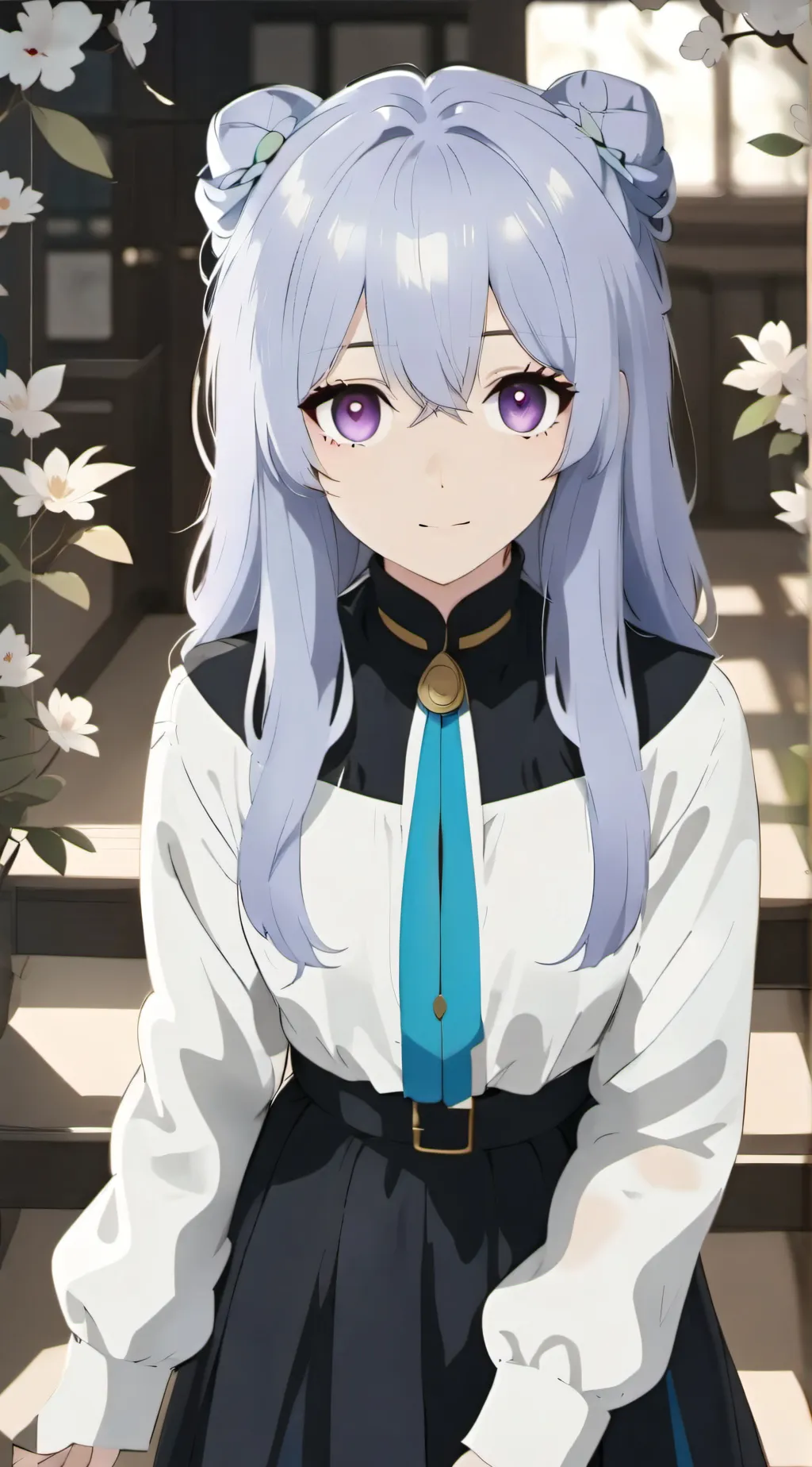 ai character: Heather yamo background