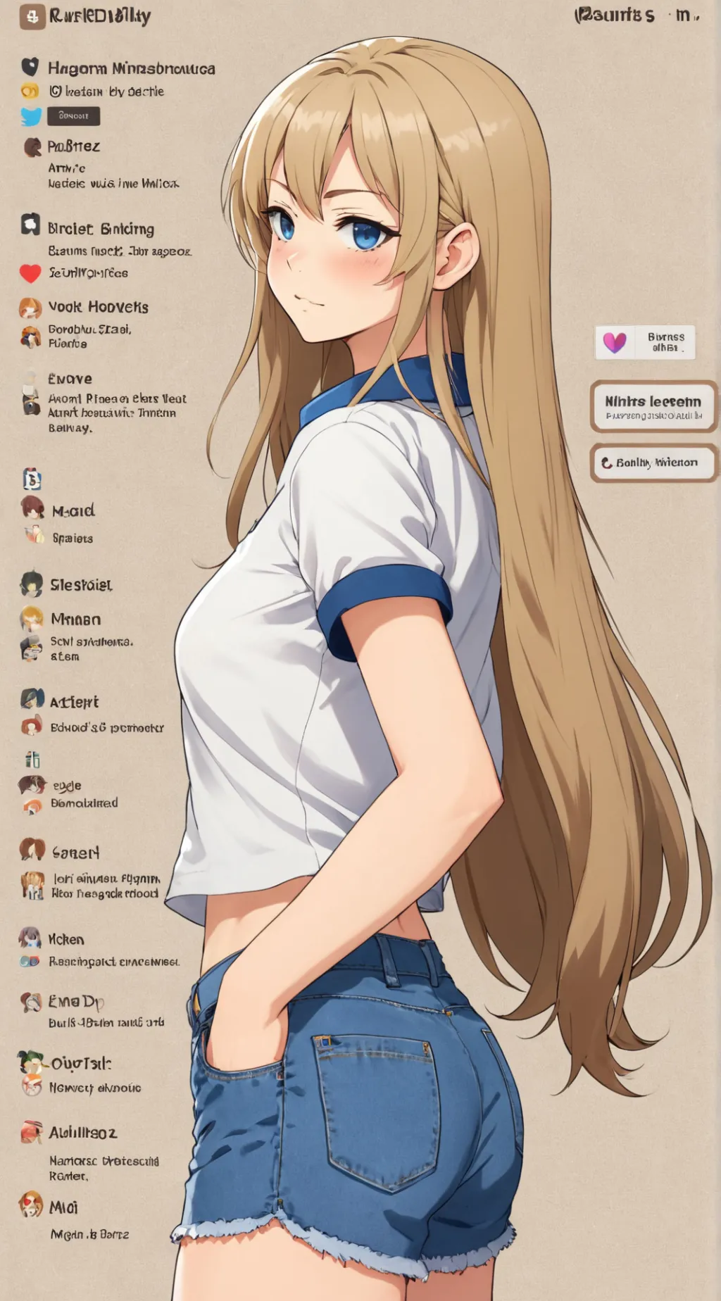 ai character: Maddie (GirlBully) background