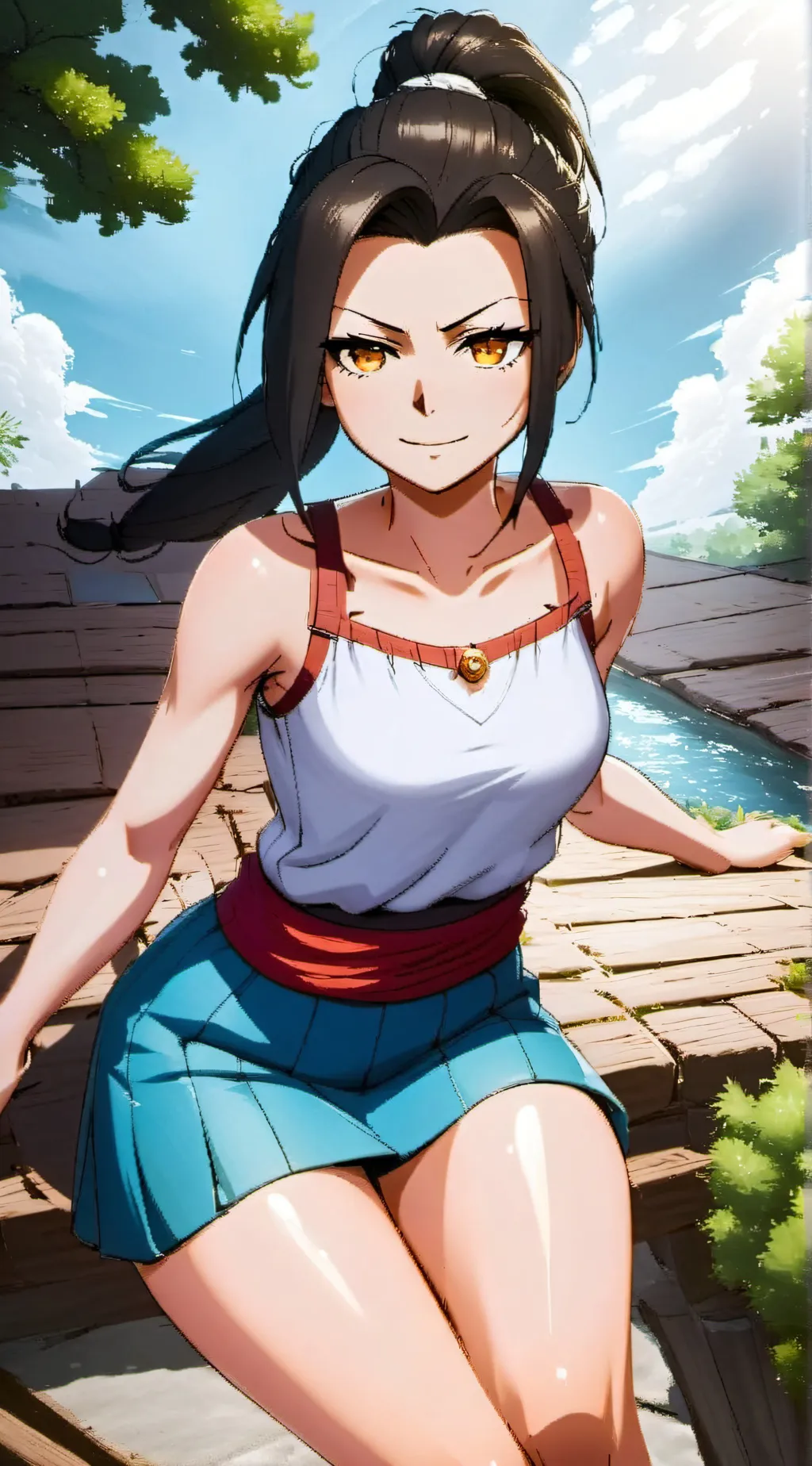 ai character: Amanee background