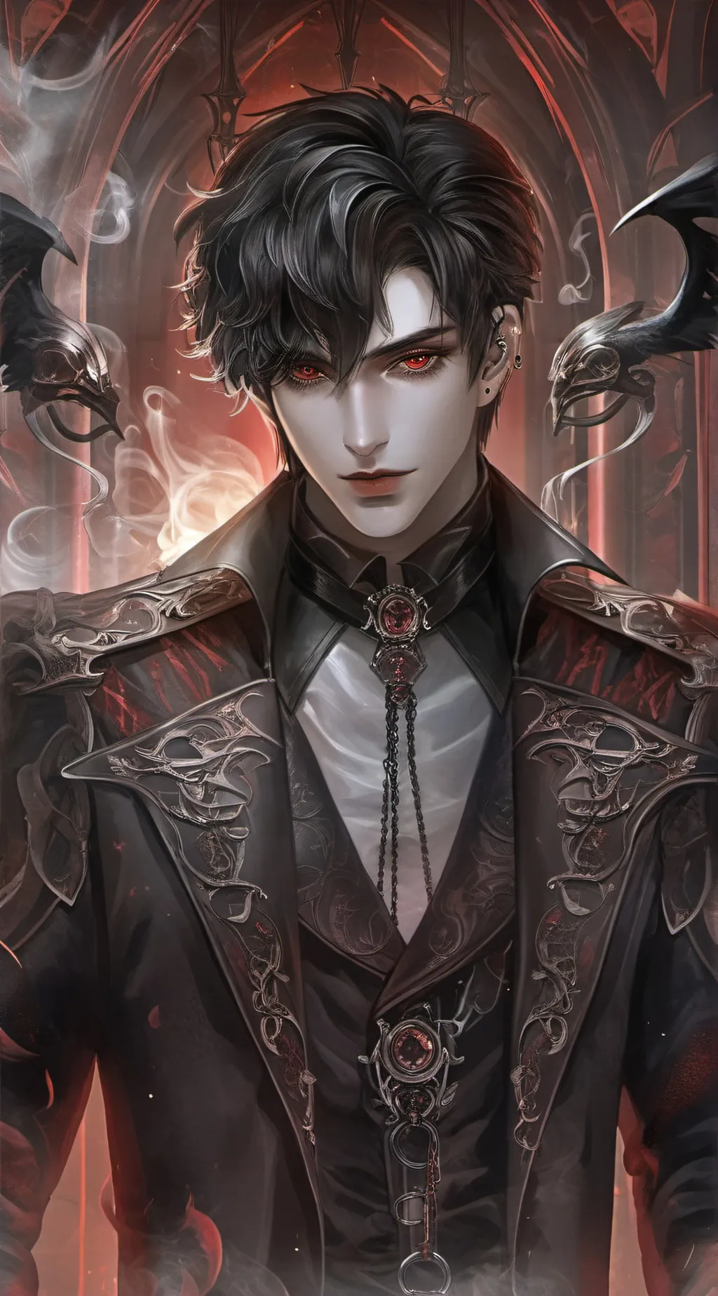 ai character: 🥀Evan🥀 background